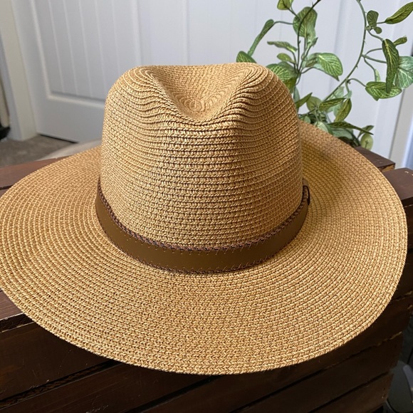 Like New!  Braided Western Style Sun Hat - Picture 2 of 12